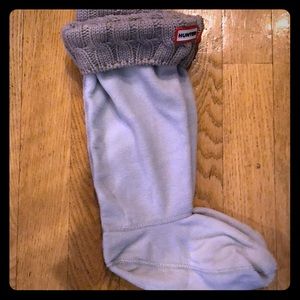 NWOT HUNTER BOOT SOCKS GREY